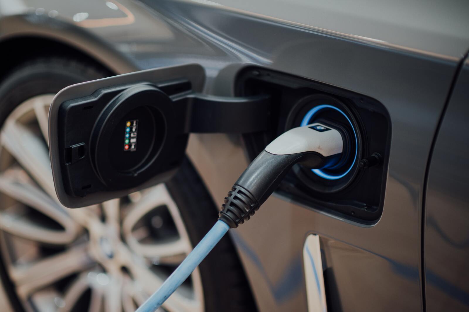Recharge d'une voiture électrique